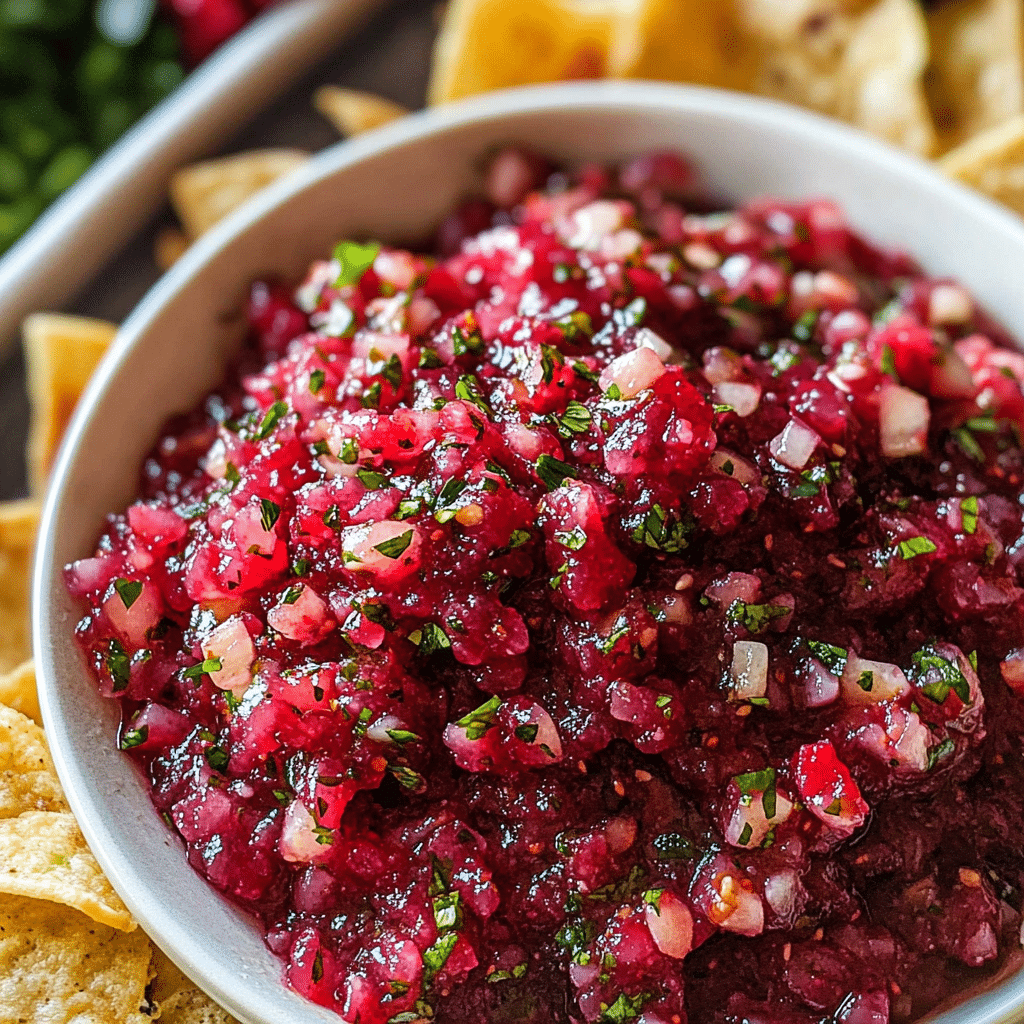 Cranberry Salsa