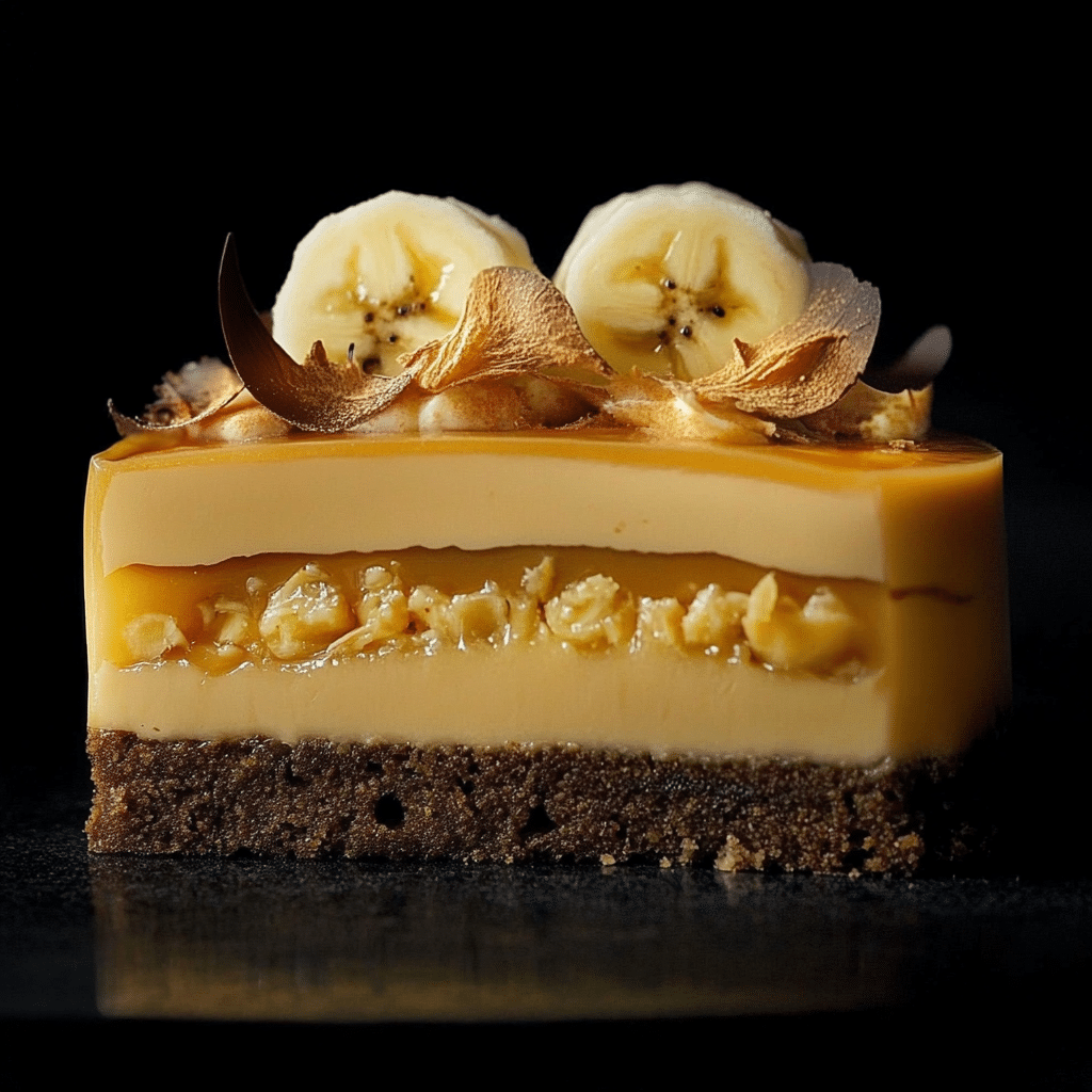 Banana Dulcey Entremet