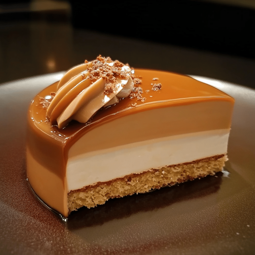 Caramel and Coffee Entremet