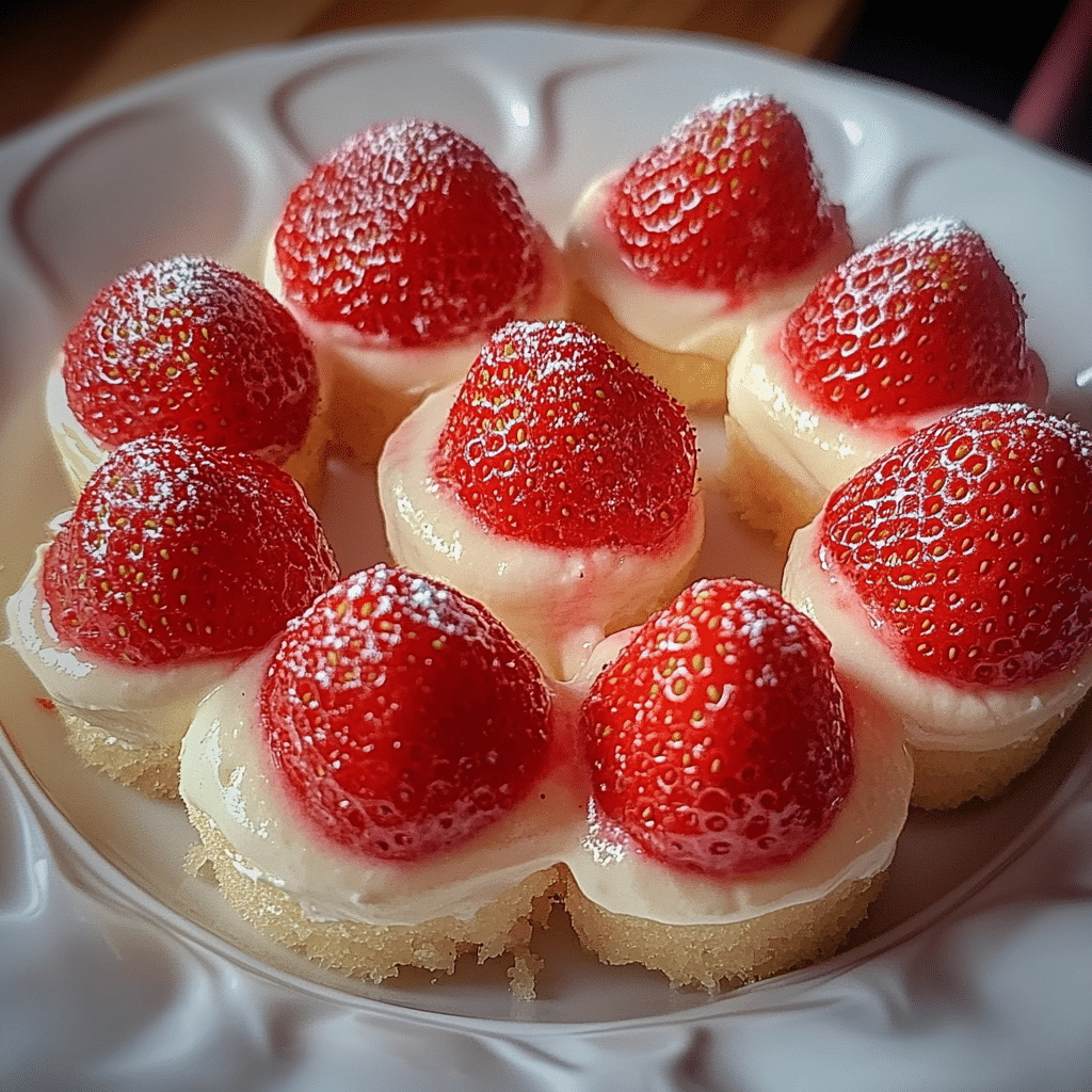 Cheesecake Deviled Strawberries