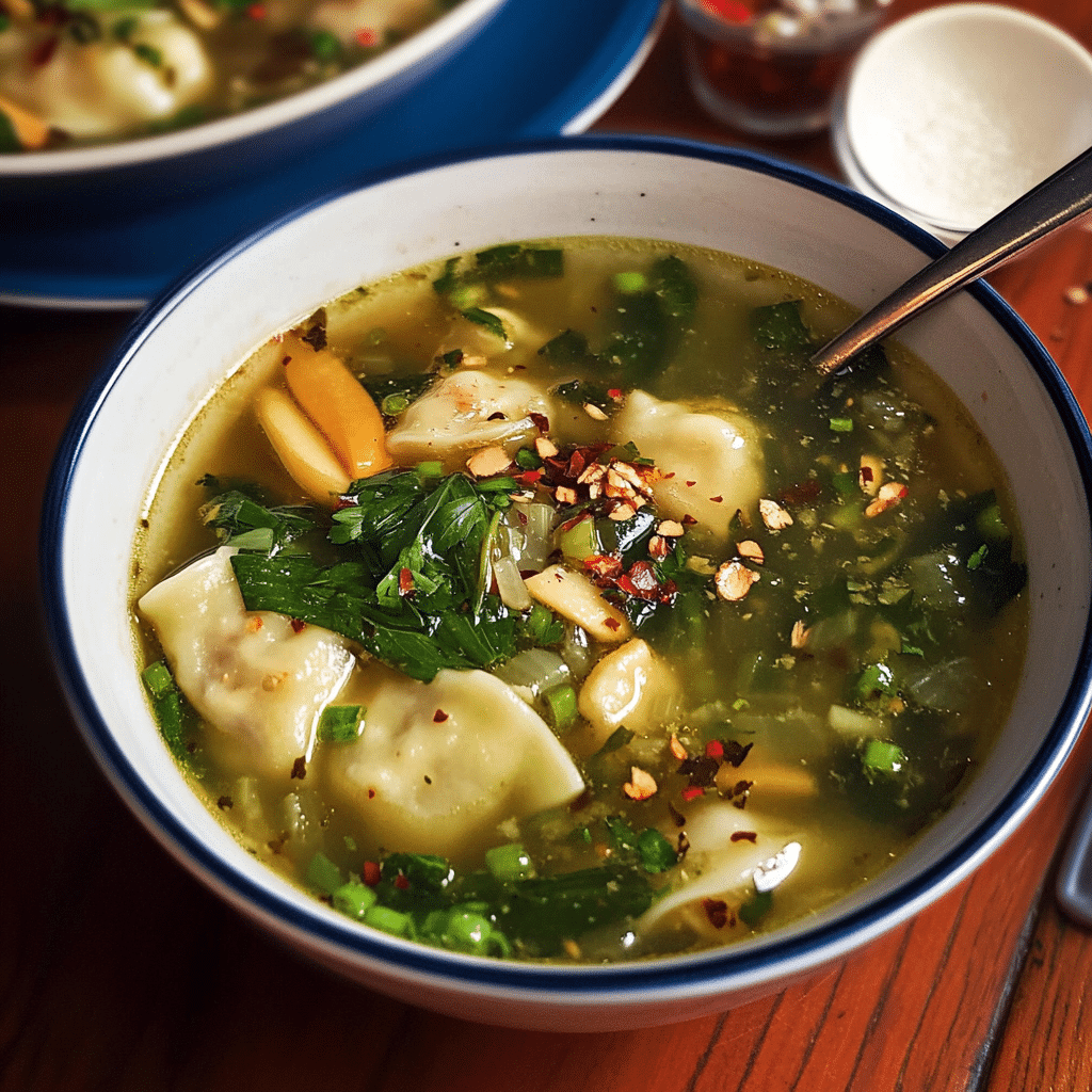 Dumpling Soup