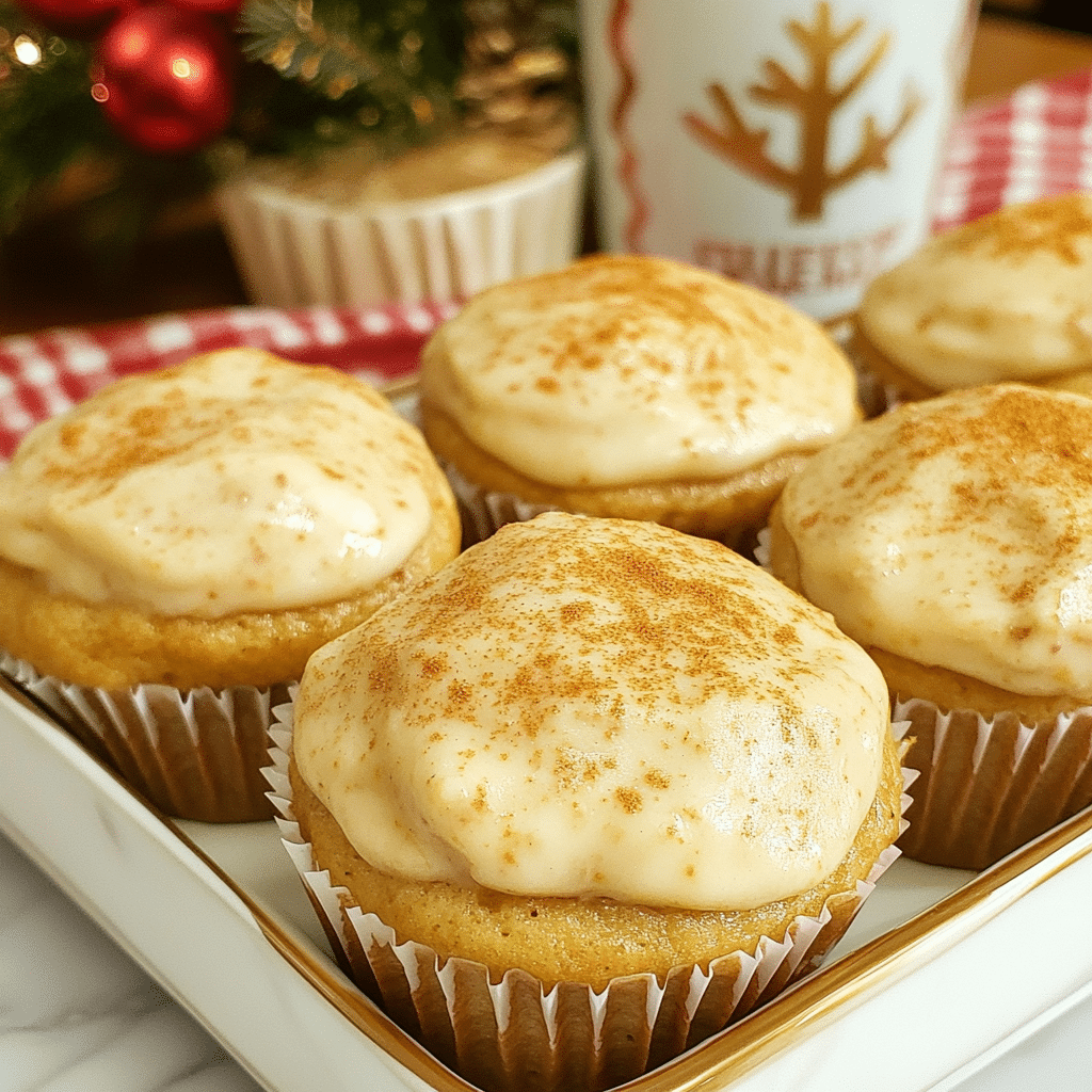 Eggnog Muffins