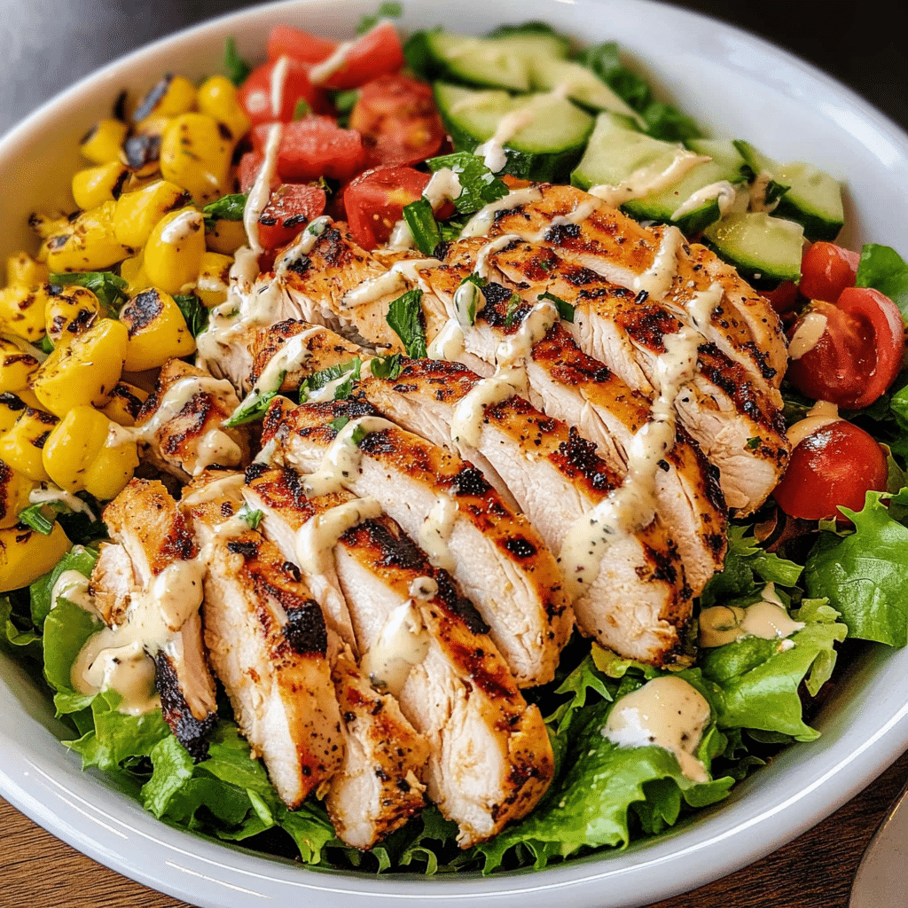 BBQ Chicken Salad