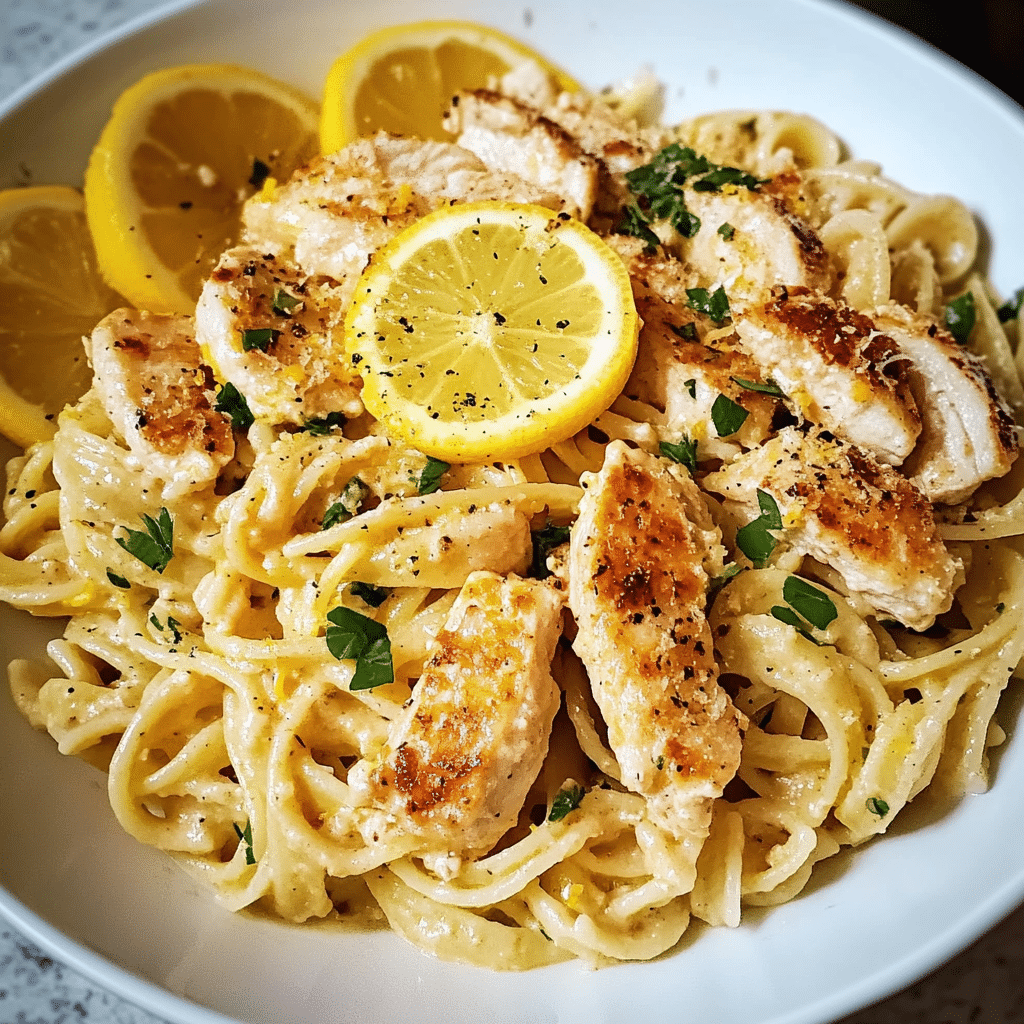 Lemon Chicken Pasta