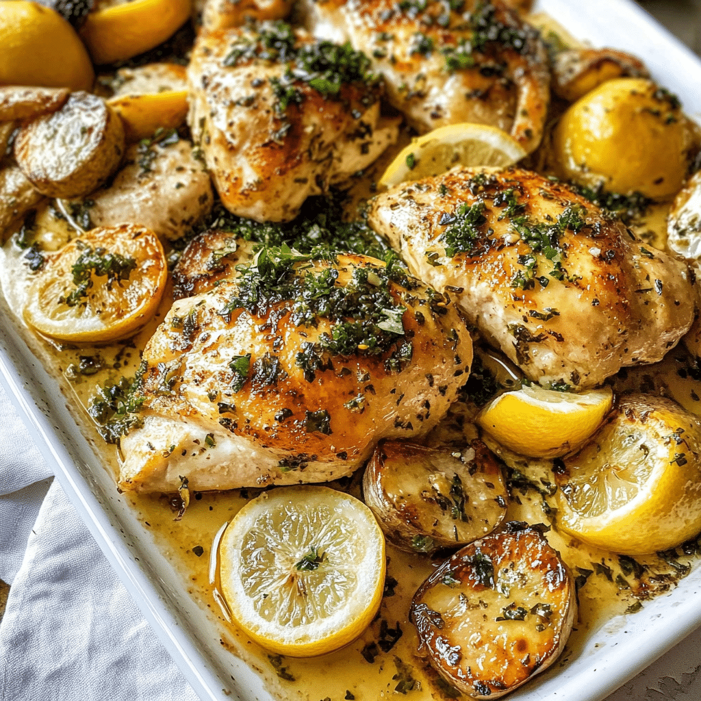 Lemon Garlic Chicken