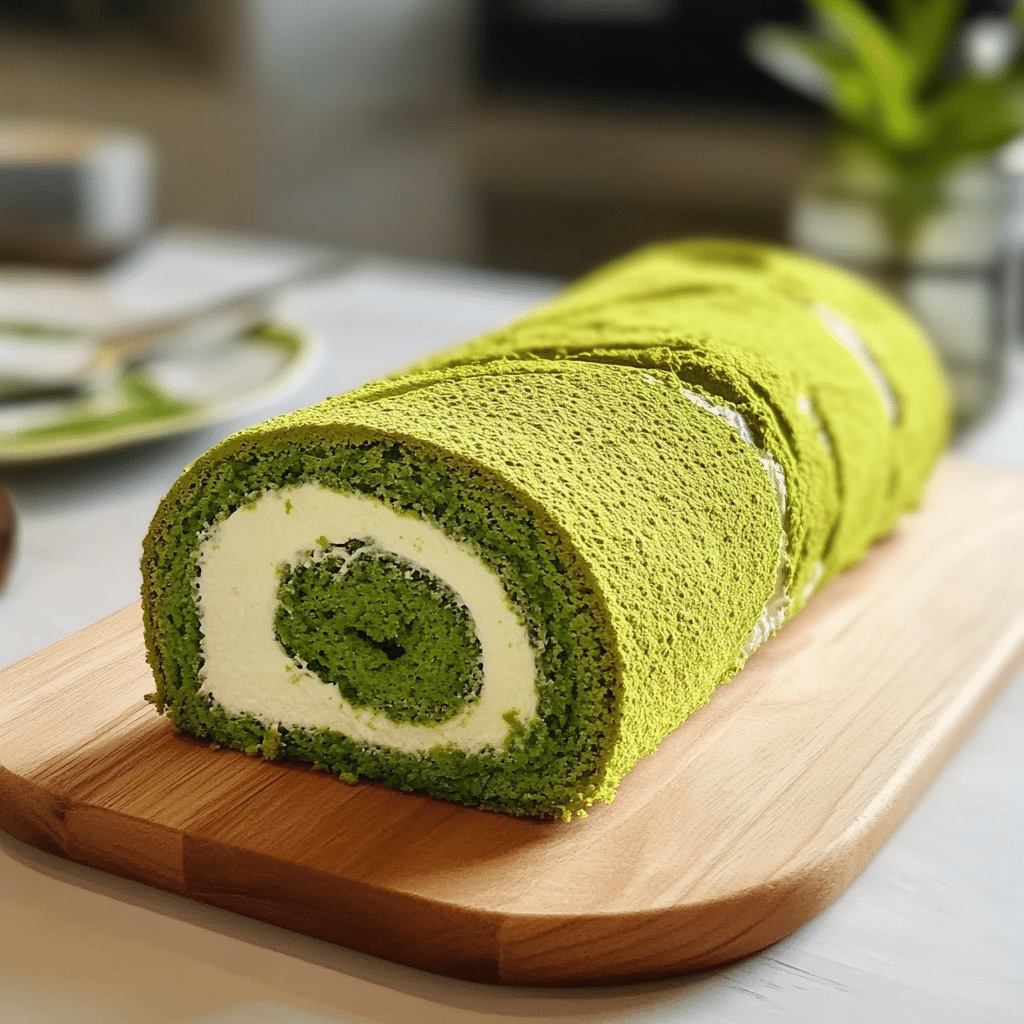 Matcha Roll Cake