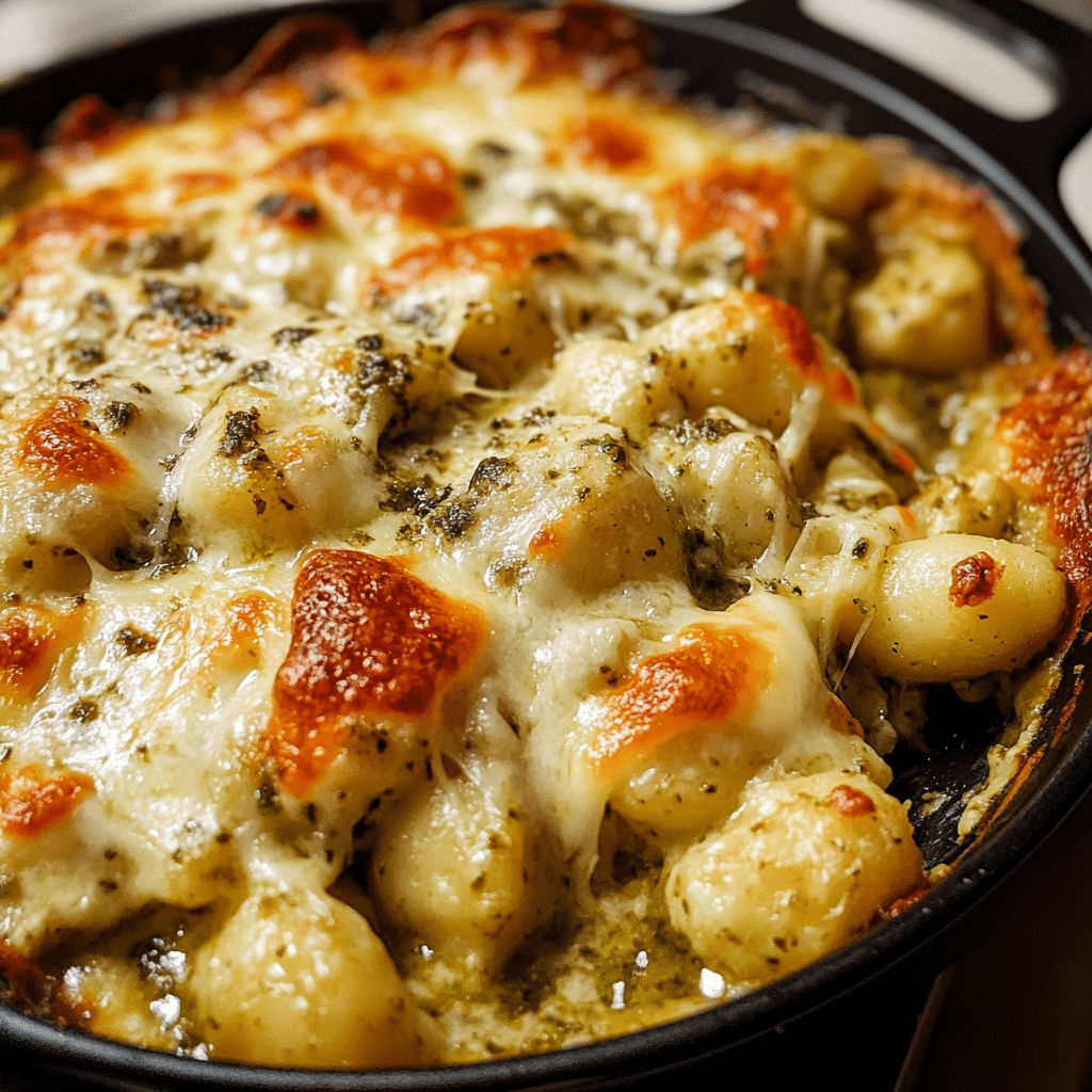 Pesto Chicken Gnocchi