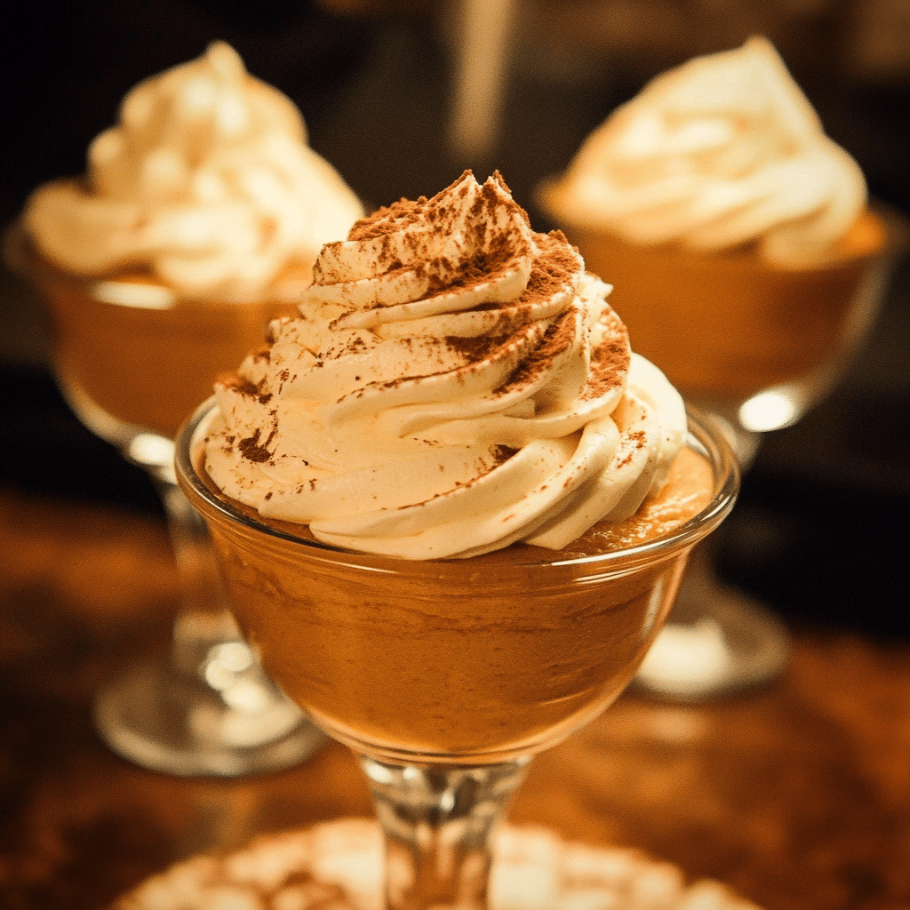 Pumpkin Cheesecake Mousse