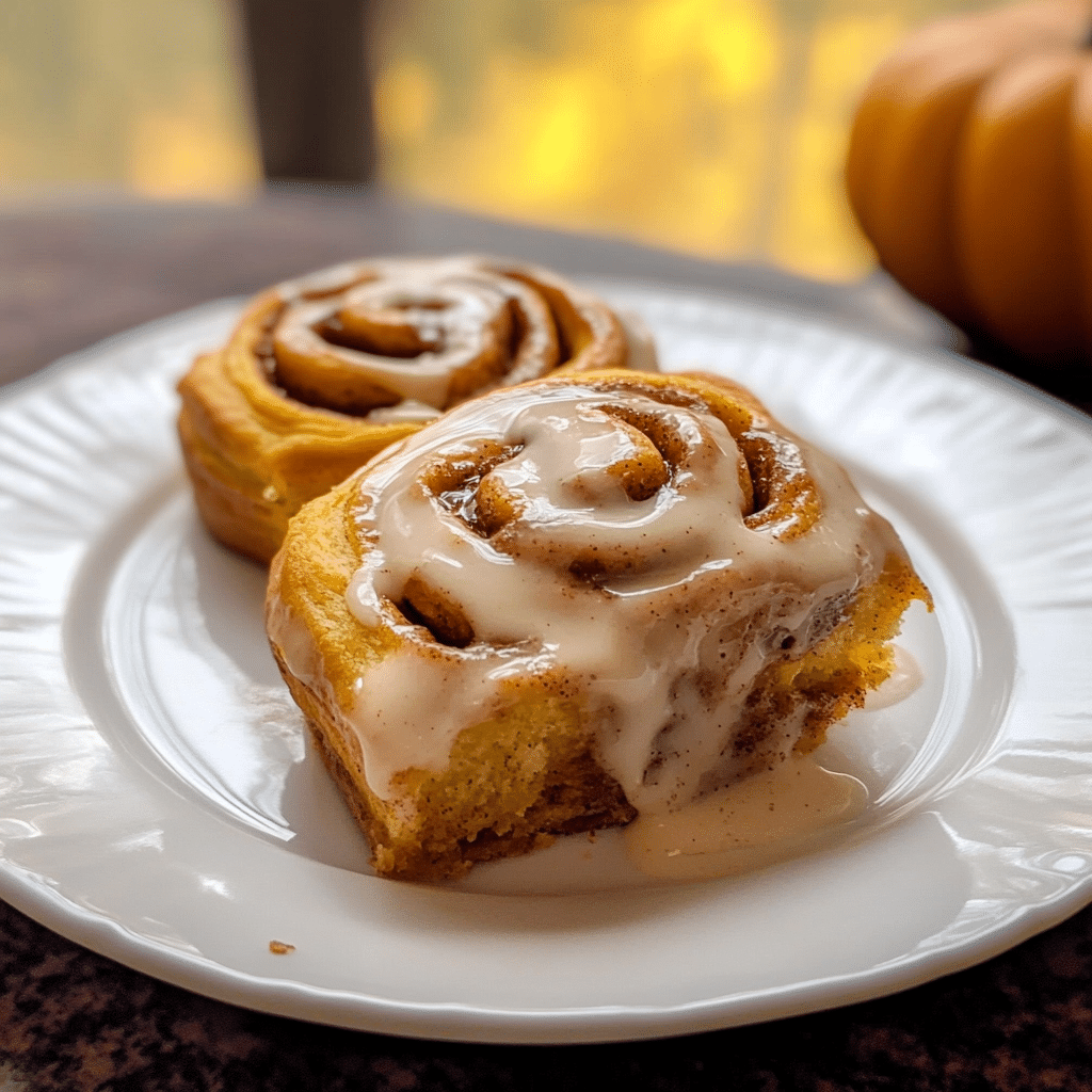 Pumpkin Cinnamon Rolls