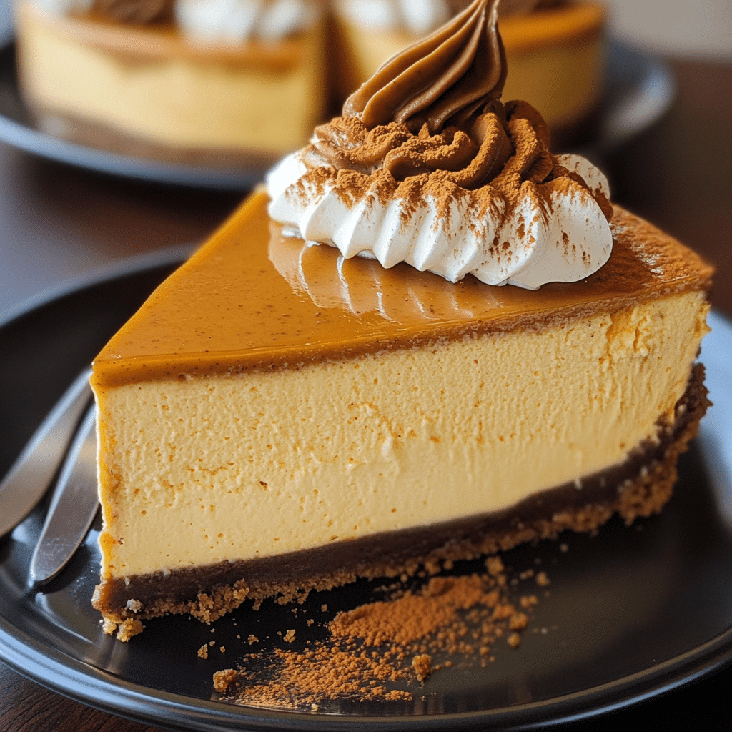 Pumpkin Spice Cheesecake