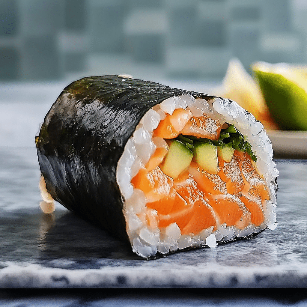 Salmon Sushi Roll